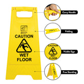 Wet Floor Sign - Pack of 10